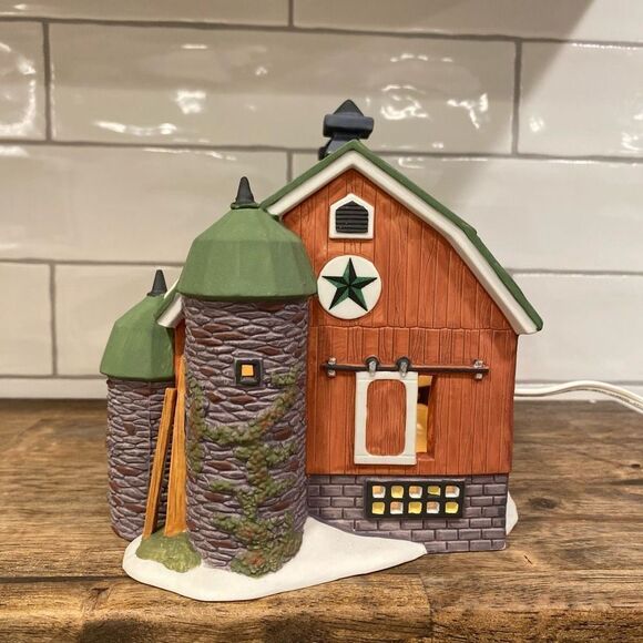 Department 56 Pennsylvania Dutch Barn New England Village #5648-0 Heritage - Picture 4 of 13